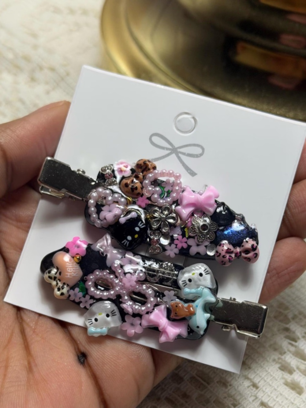 Sanrio Junk Handmade Hair Clip Set